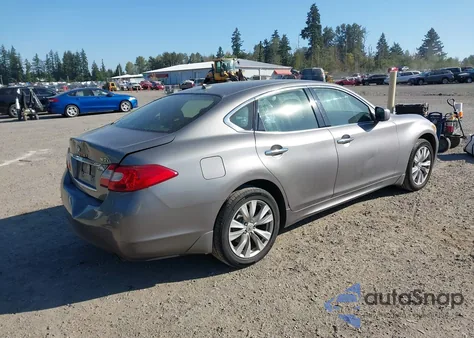 2011 Infiniti M37 X из США, поврежденный, VIN JN1BY1AR7BM374592